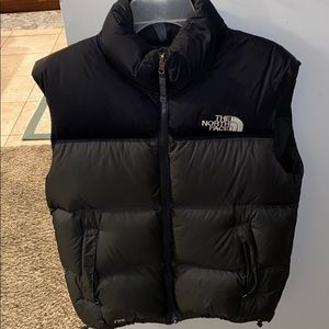 North face winter puffer vest
